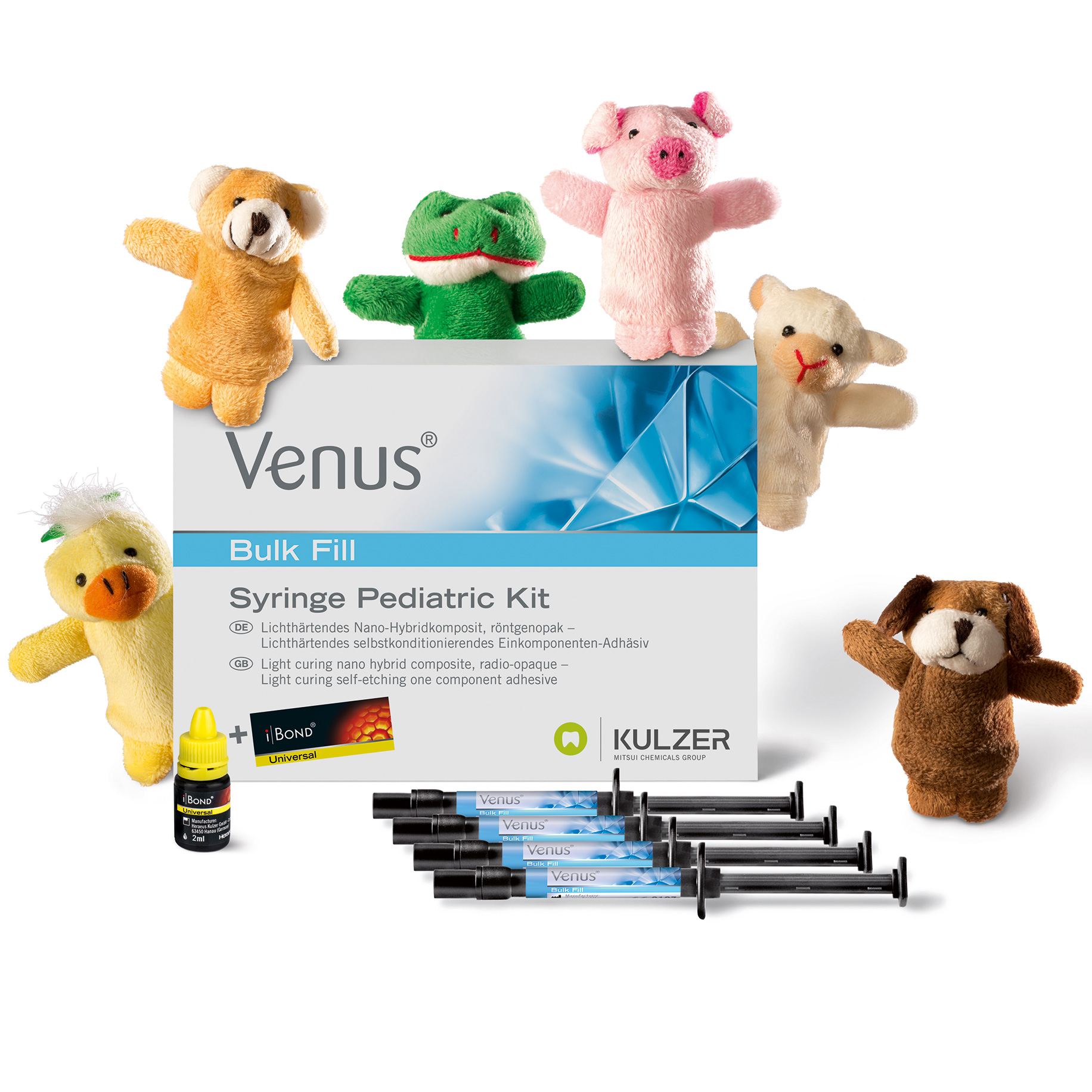 FLB911 : Venus Bulk Fill Syringe Pediatric Kit iBond Universal