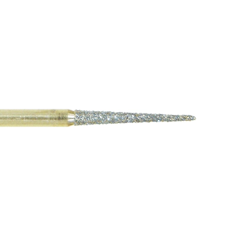 Gingi Curettage Diamonds Pointed Taper FG ISO-No. 014   Head Length: 10 mm C101 Regular 