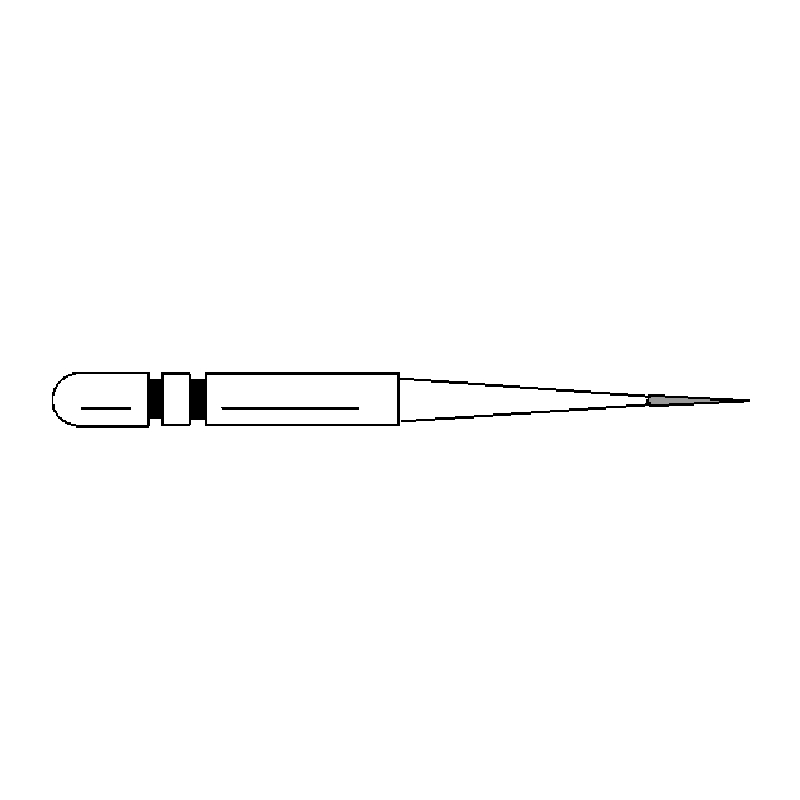 Two Striper Burs Interproximal Trimmer FG 201.3 Fine 