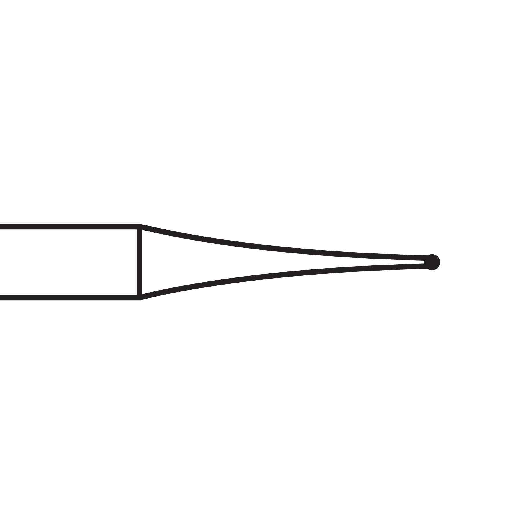 Steel Burs Round RA No. 1 005 