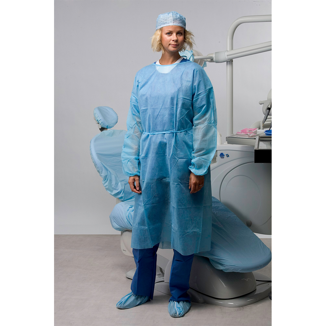 COP356 : Surgical Gown with elastic wrist bands (Length 120cm