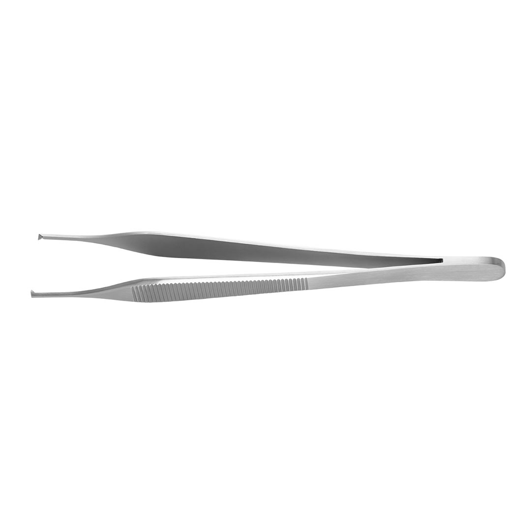 DUA183 : Surgical Tissue Pliers Adson 1x2 teeth 12mm 15cm