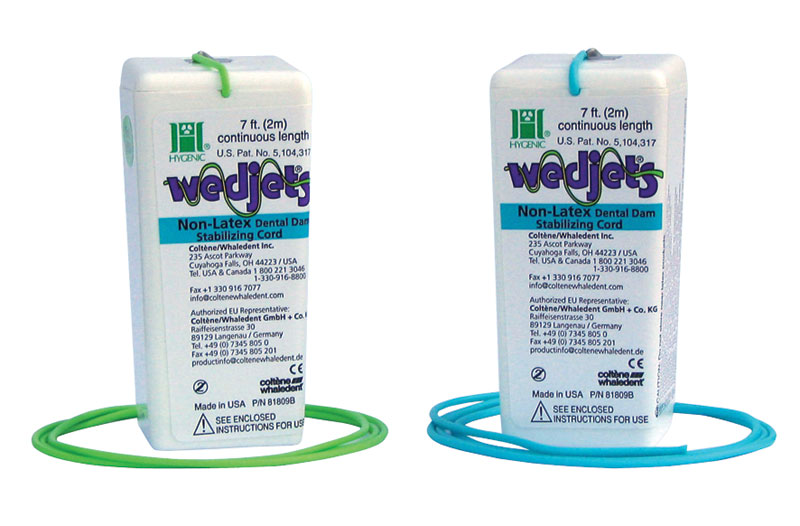 Non-Latex Wedjets Stabilising Cord Large 7ft (2m) - Aqua Blue 