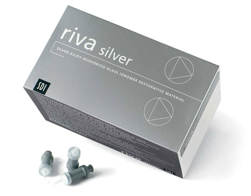 Riva Silver Glass Ionomer Capsules 