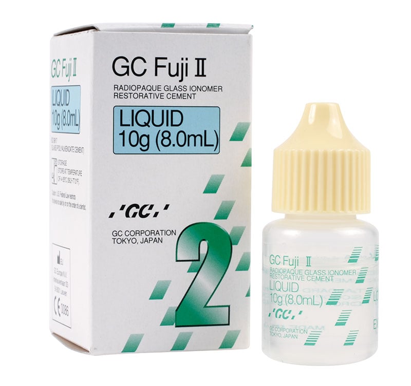 Fuji II Radiopaque Glass Ionomer Restorative Cement Liquid 