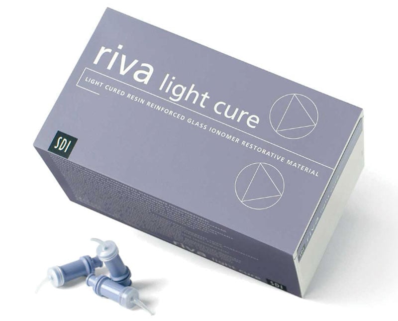 Riva Light Cure Glass Ionomer Capsules A1 