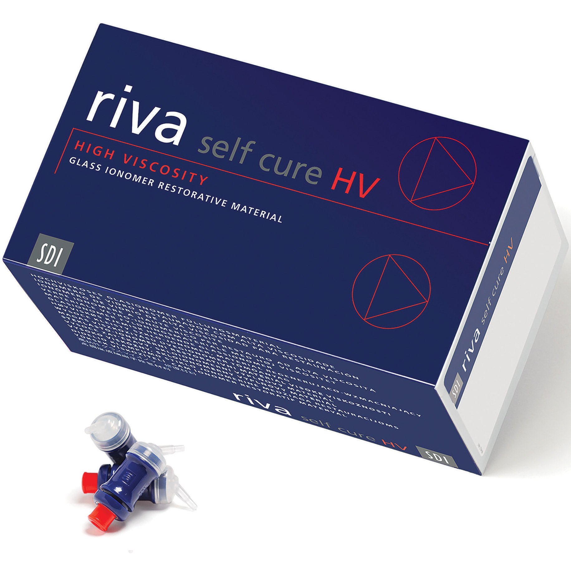 Riva Self Cure HV Glass Ionomer Capsules A2 