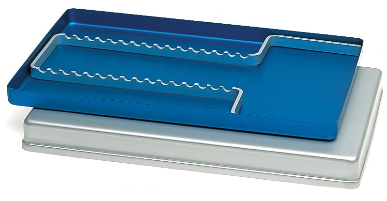 Large Instrument Tray Solid Turquoise (28cm x 18cm) 