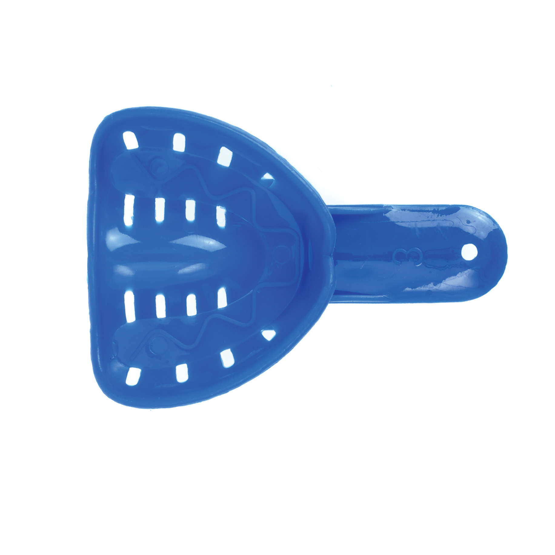 Orthodontic Impression Trays Size 3 Upper Small - Blue 