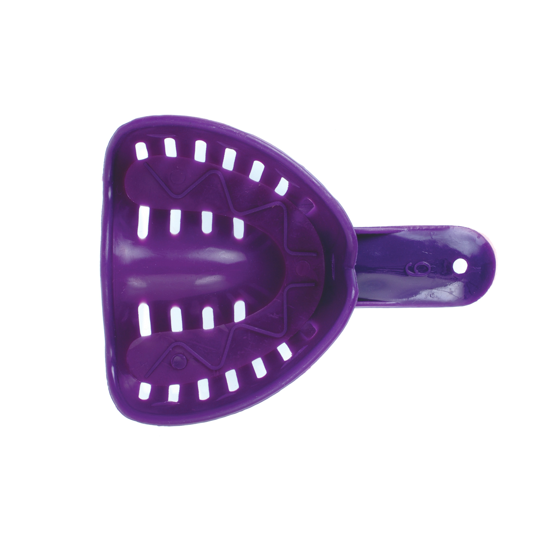 Orthodontic Impression Trays Size 6 Upper - X-Large - Purple 