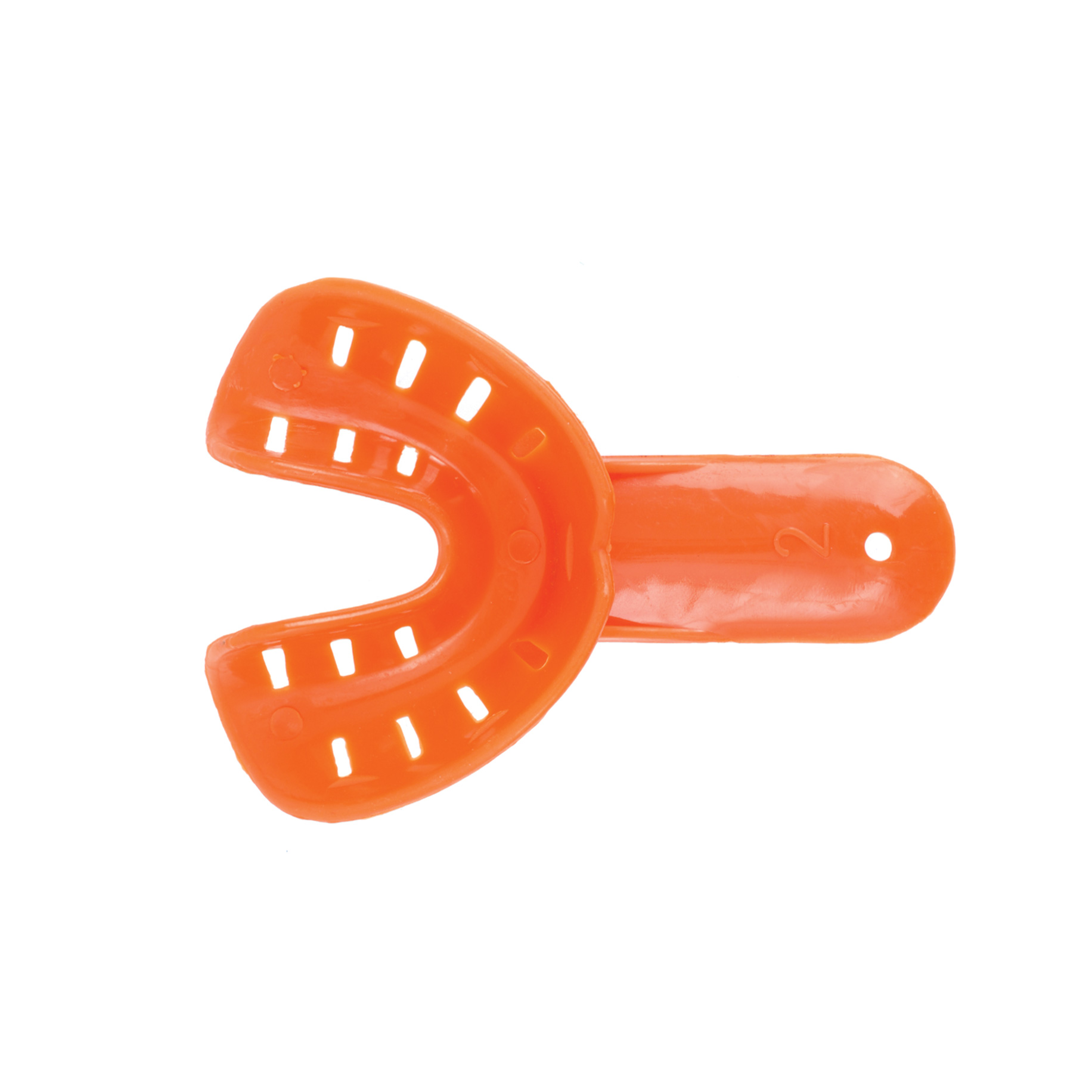 Orthodontic Impression Trays Size 2 Lower X-Small - Orange 