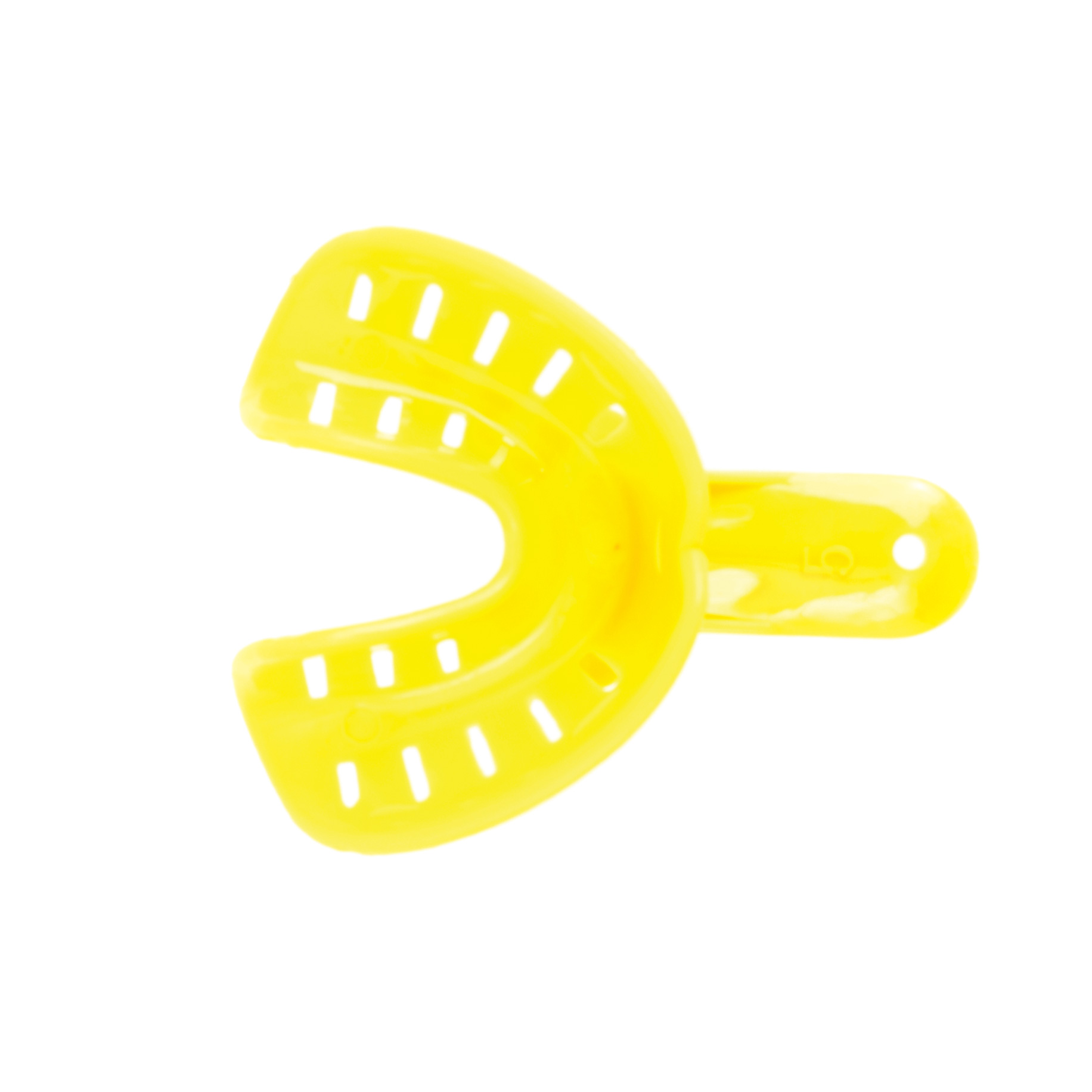 Orthodontic Impression Trays Size 5 Lower Larger - Yellow 