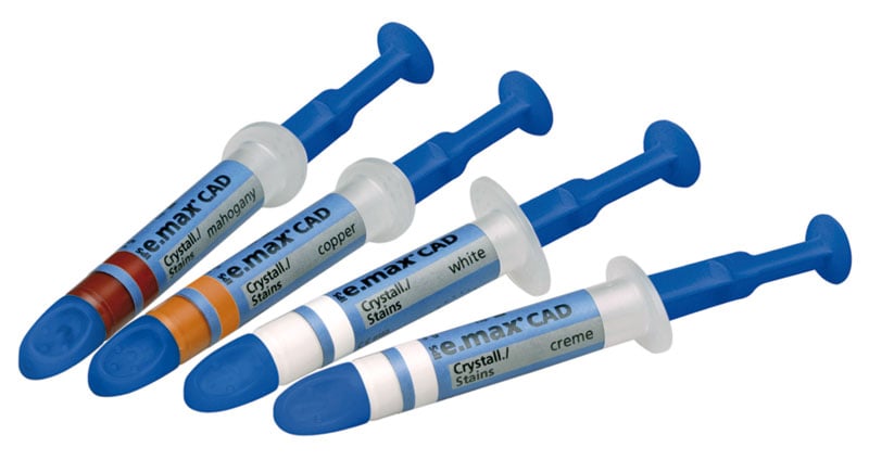 IPS e.max CAD Crystall./Stains 1g Syringe White 