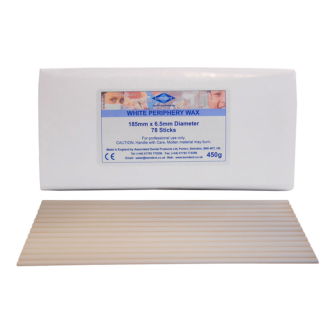 Periphery Utility White Wax Strips 185mm x 6.5mm 