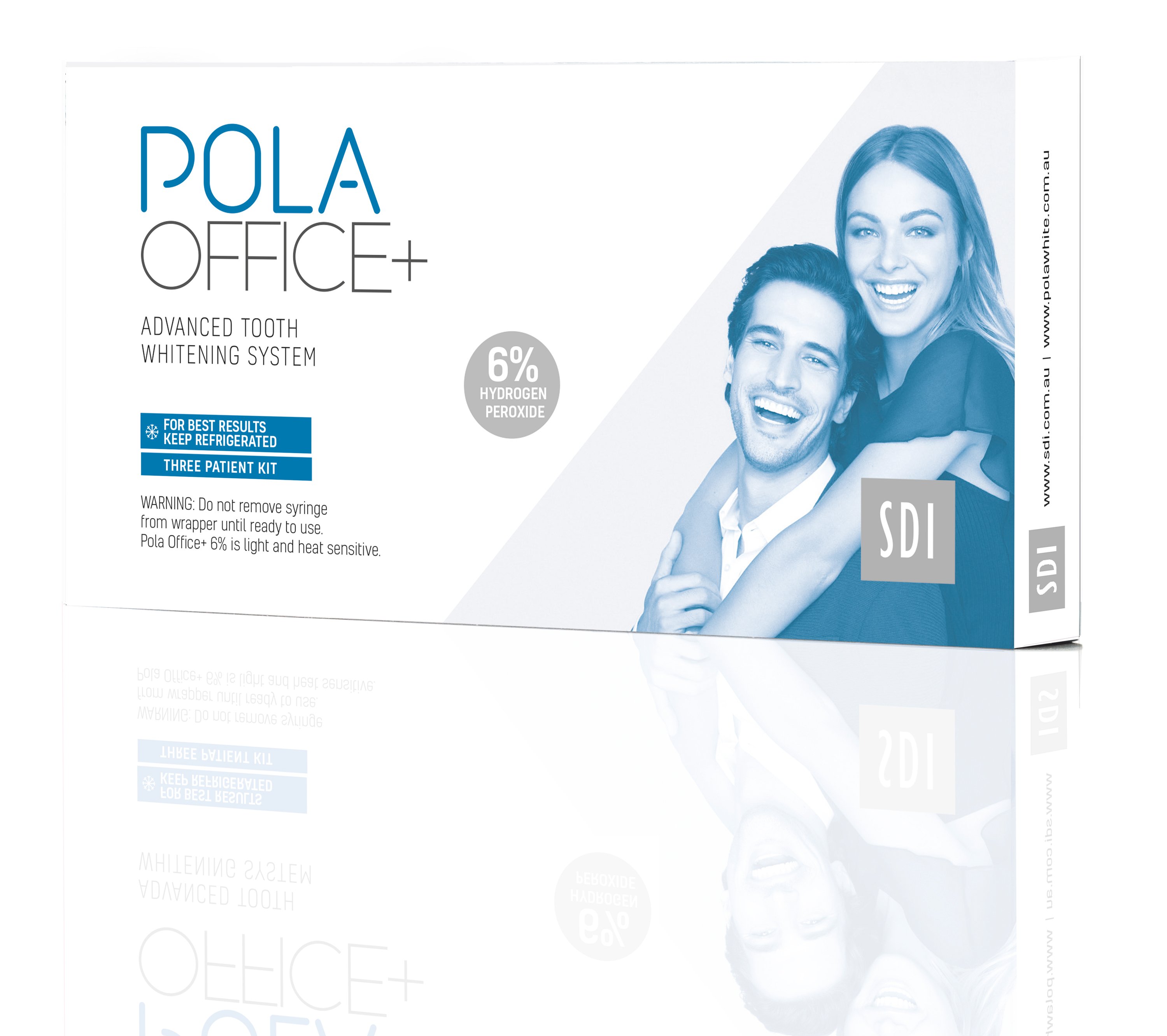 PGS126 : Pola Office Whitening System 3 Patient Kit 6% Hydrogen Peroxide